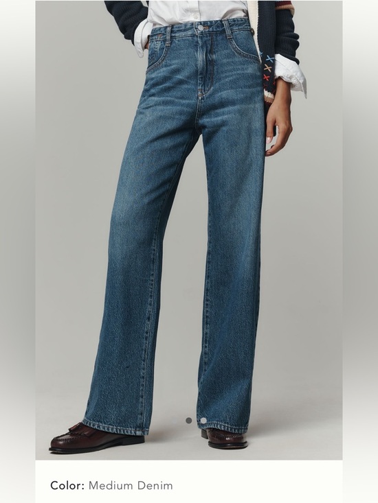 Pilcro Denim - Anthropologie Pilcro The Mila Mid Rise Straight Leg Jean Pant
